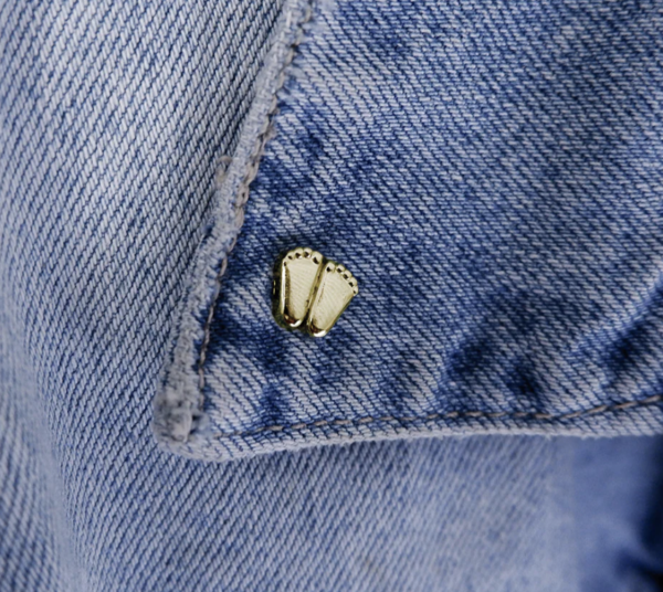 Cherish Life Precious Feet Pin - Image 3